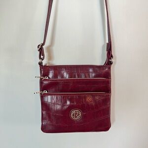 Burgundy RELIC Crossbody Bag